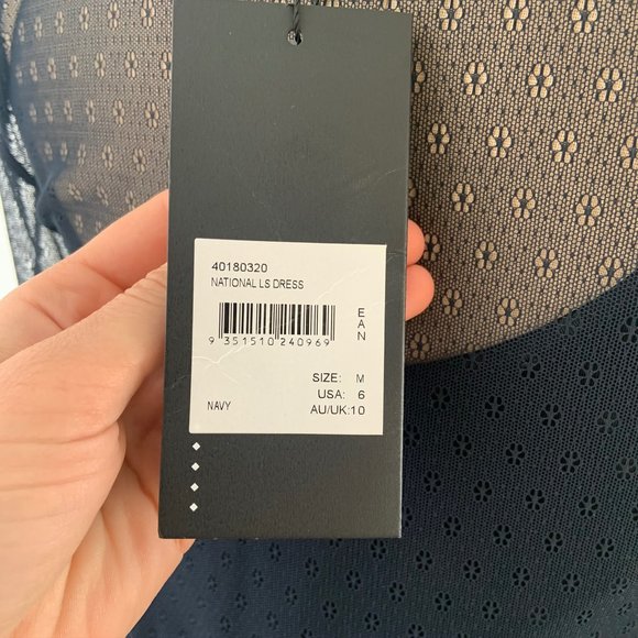 NWT The Fifth Label National Navy Ruffle Dress - Picture 8 of 10